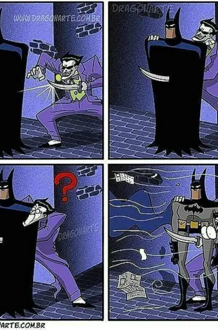 Анекдоты про Бэтмена. Прикольная картинка