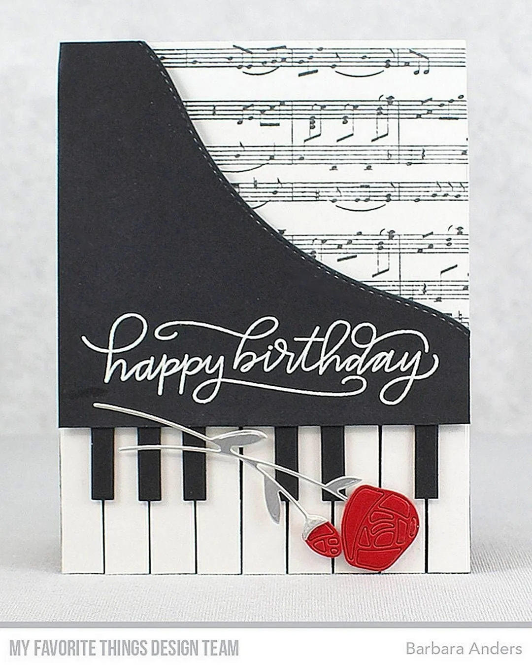 Поздравление пианисту с днем рождения. Красивая картинка