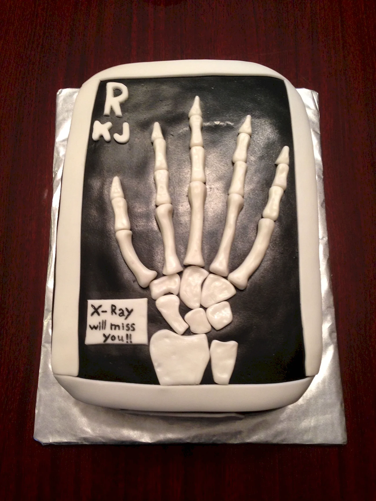 Торт для рентгенолога